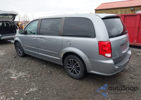 2016 Dodge Grand Caravan Sxt из США, поврежденный, VIN 2C4RDGCG6GR336281